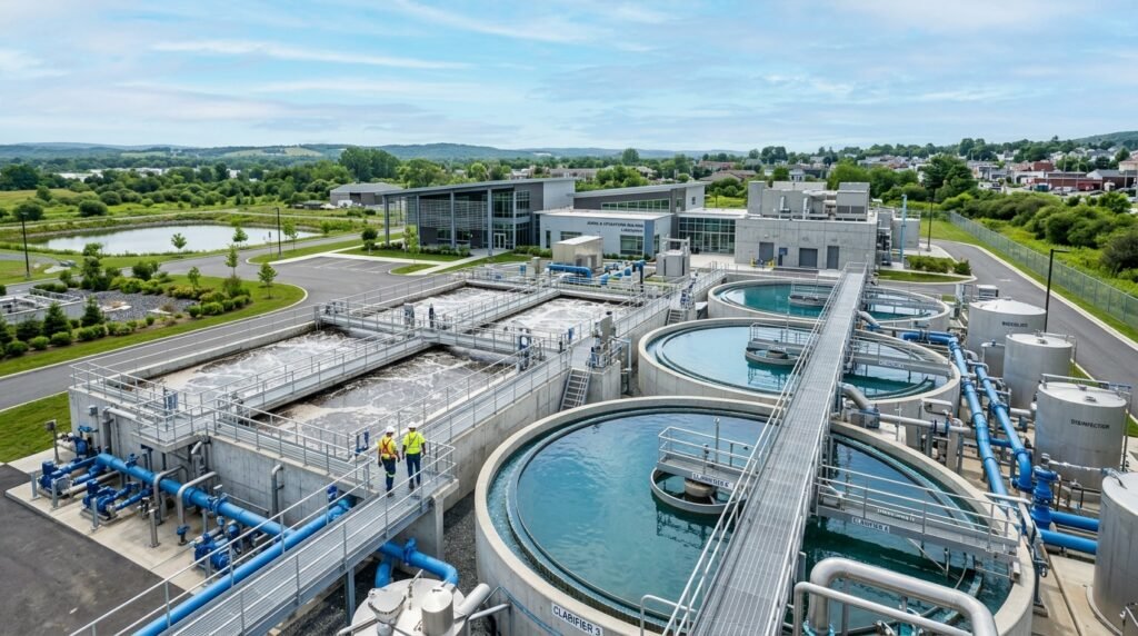 waste water treatment plant design