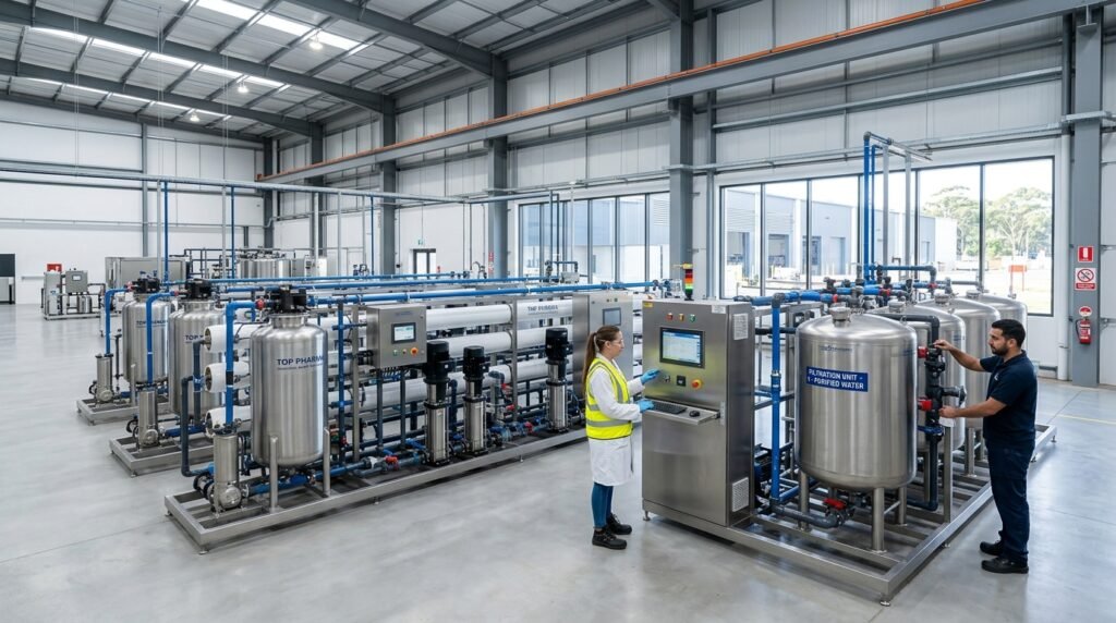 best industrial water treatment company for pharmaceutical manufacturing