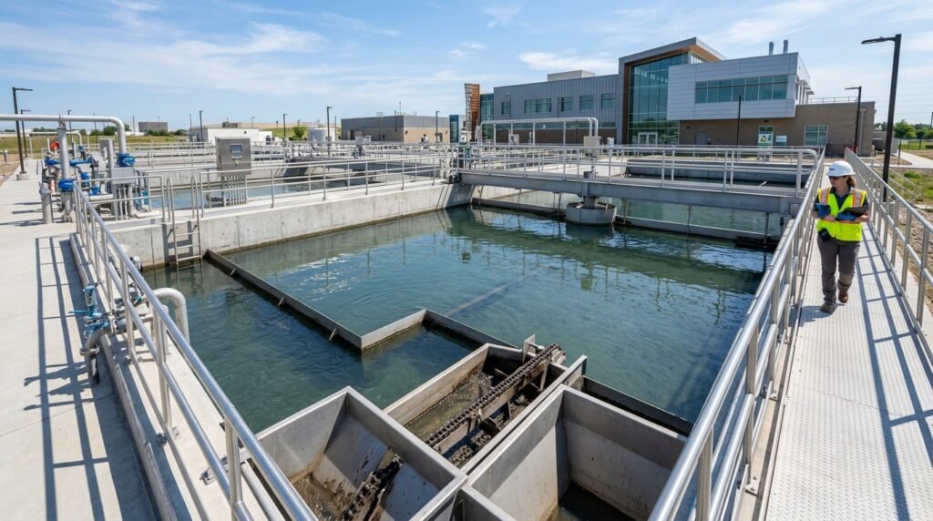 water treatment sedimentation process